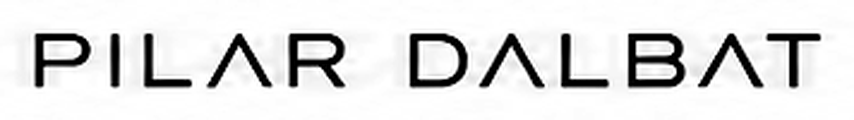 Pilar Dalbat logo, from the Sierra Nevada collection presented at Borreguiles