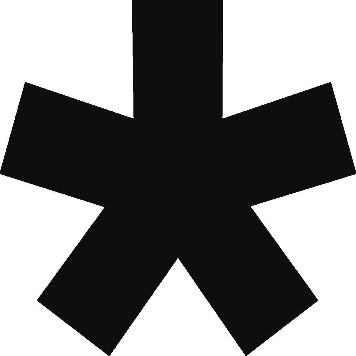 The Daily Muse asterisk logo, the daily-question social app